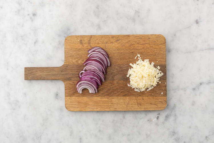 Chop the onion