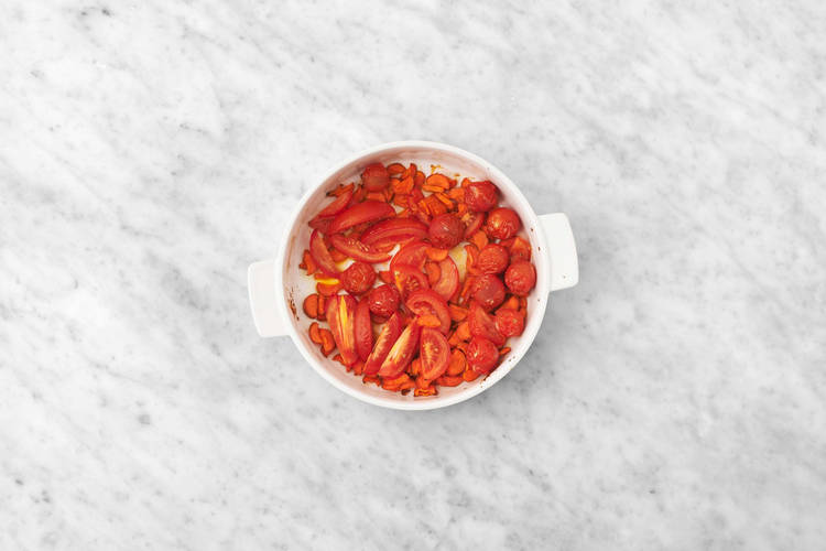 Roast the vegetables