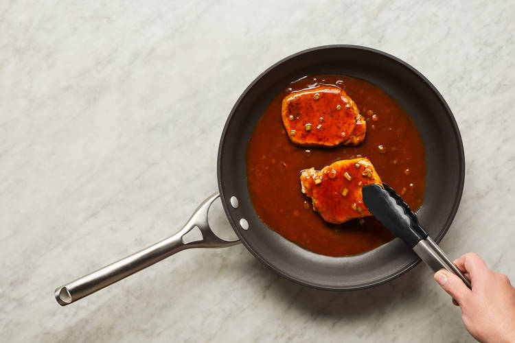 FINISH SAUCE & COAT PORK