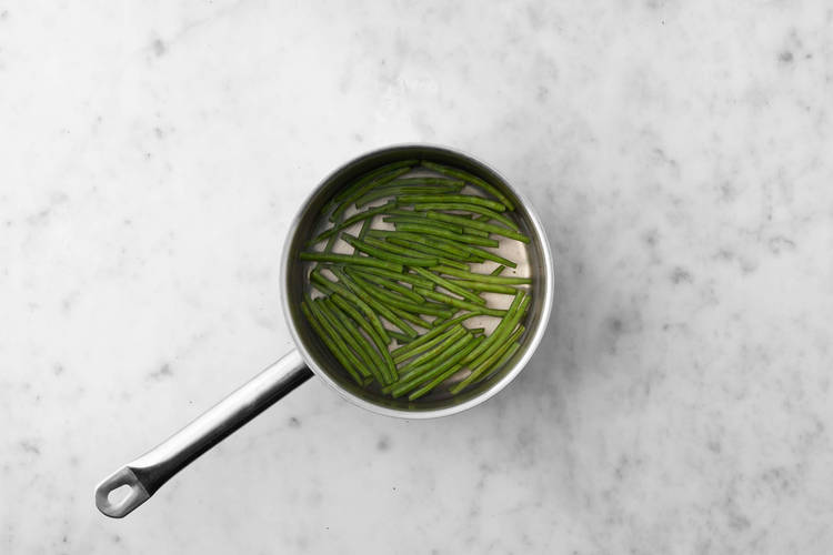 Cuire les haricots verts