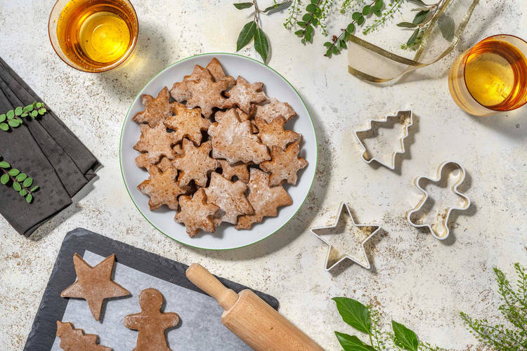 Lebkuchen ausstechen