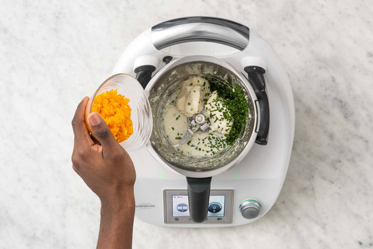 Backen & Zaziki vollenden