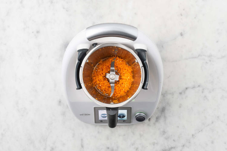 Für das Karotten-Zaziki