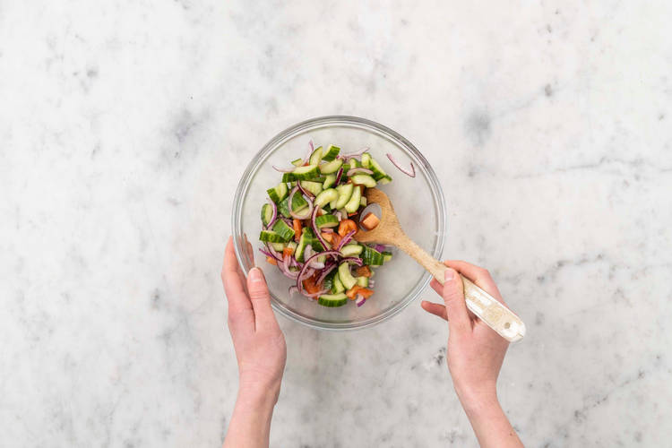 Für den Salat & Dip