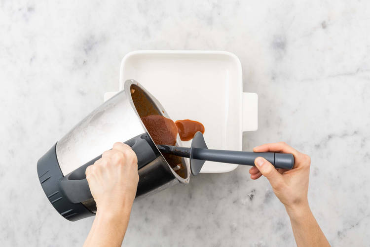 Soße & Kartoffeln vorbereiten