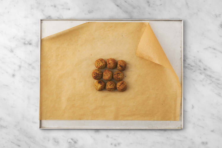 Cook the Falafels