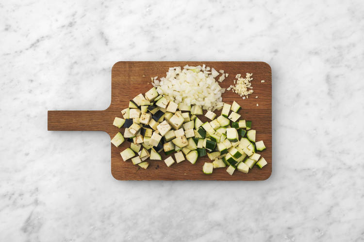 Förbered grönsaker