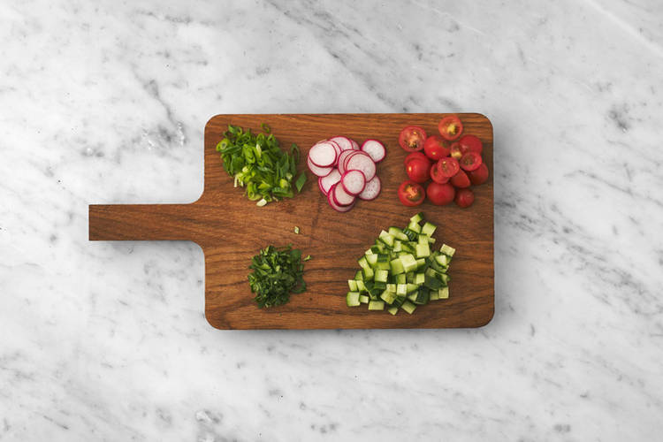 Forbered grøntsager