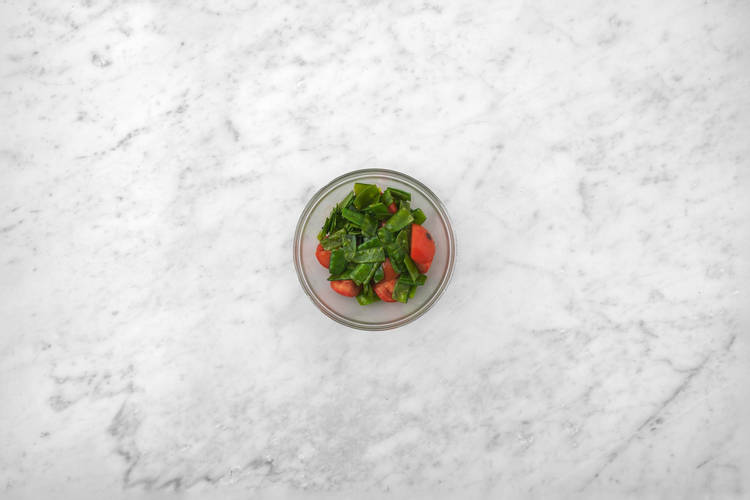 Saltea las verduras