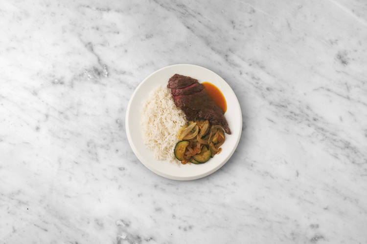 Cocina la ternera y emplata