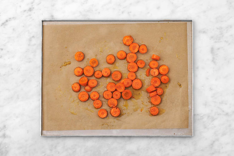 Karotten vorbereiten