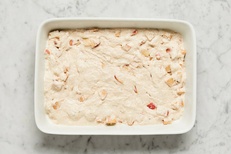 Make batter and bake