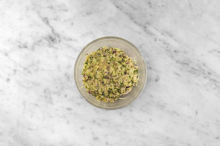 Forbered zucchinifritters