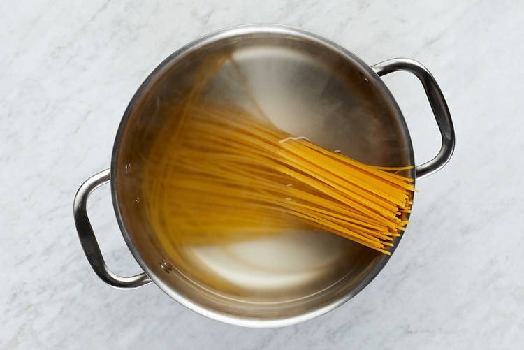 Cook linguine