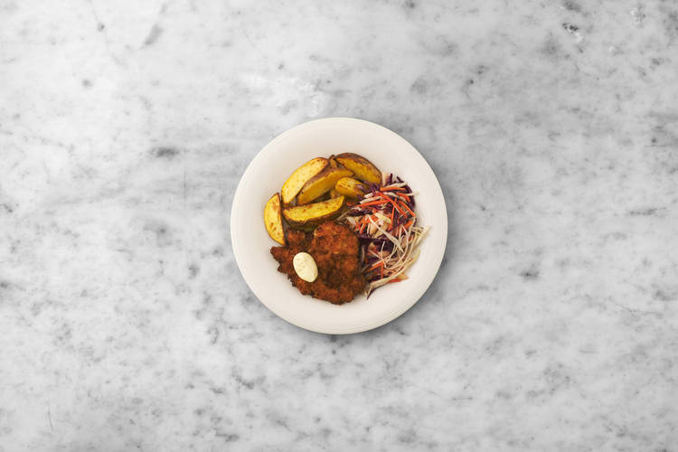 Assembler la salade et servir