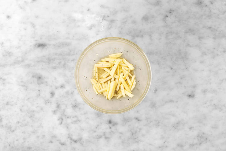 Préparer et faire la vinaigrette