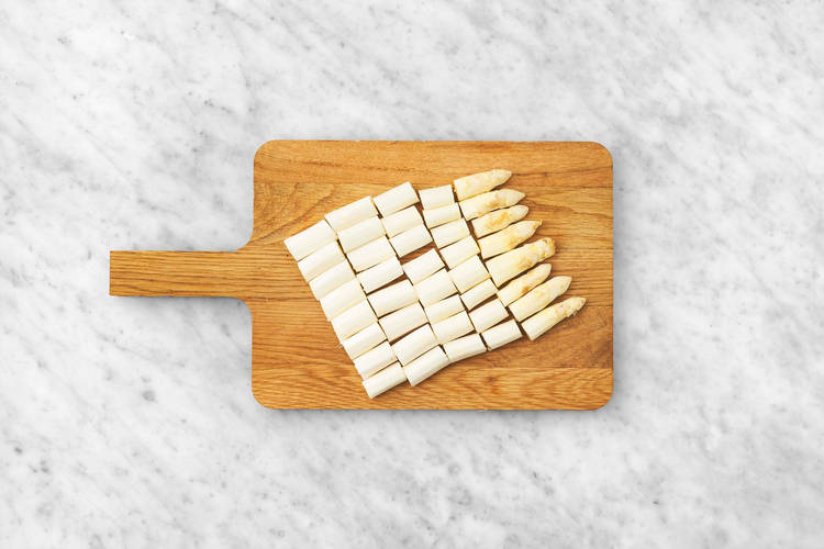 Préparer les asperges