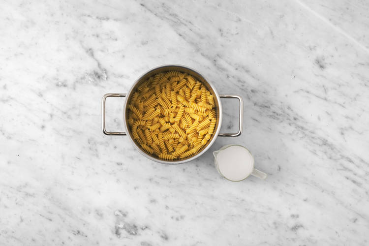 Pasta kochen