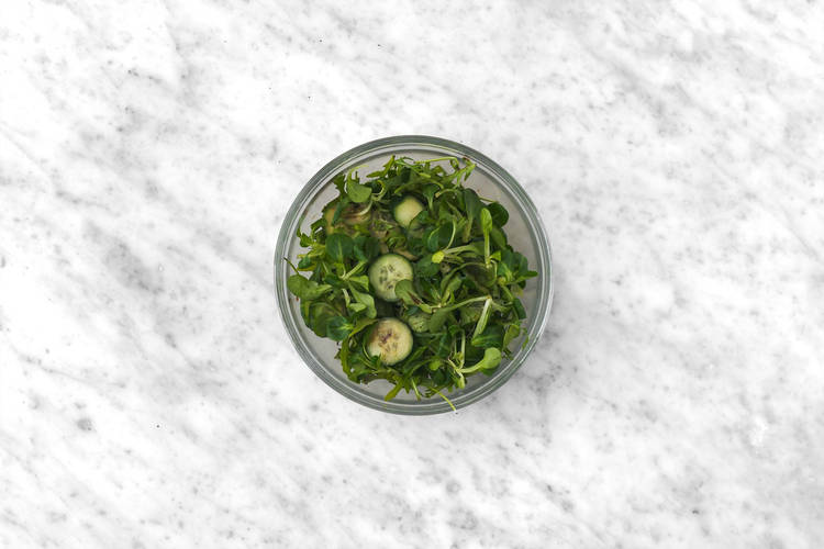 Salade maken