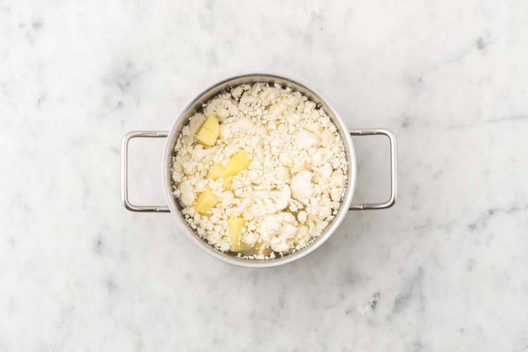 Les légumes au bain