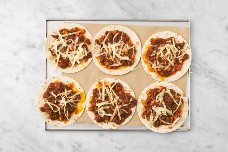 Des tostadas en un temps record