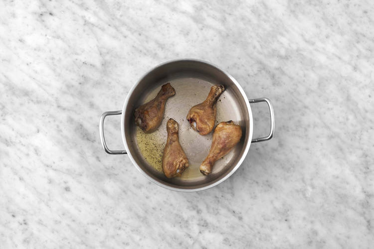 Cocina el pollo