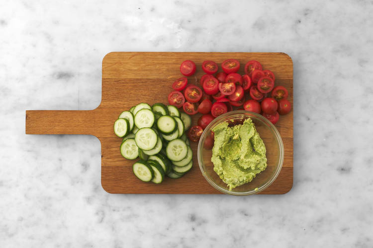 Gör guacamole