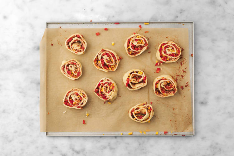 Bag pizzasnegle