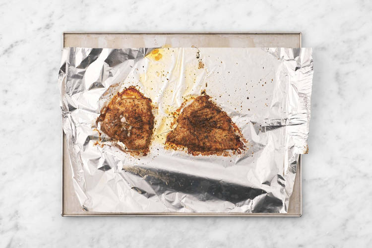 Griller les cuisses de poulet