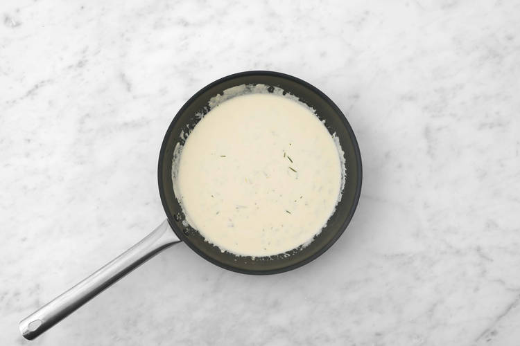 Make the Creamy Sauce