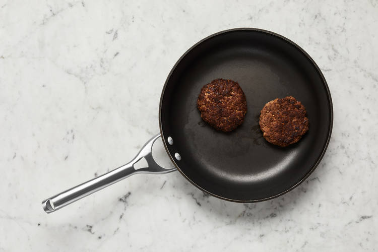 Sear patties