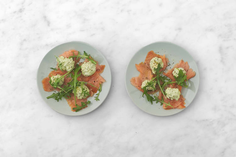 Préparer les assiettes