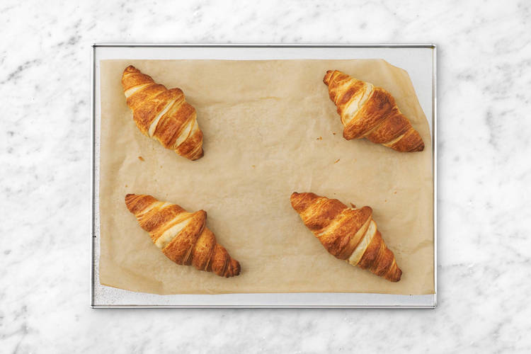 Croissants bakken