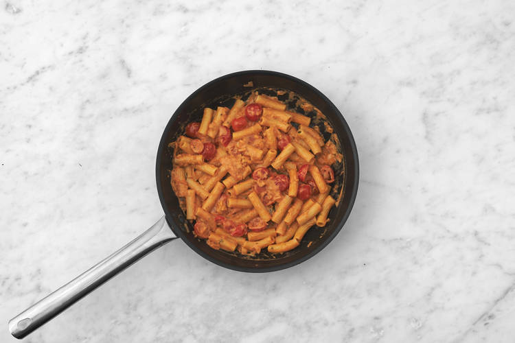 Tillsätt pasta
