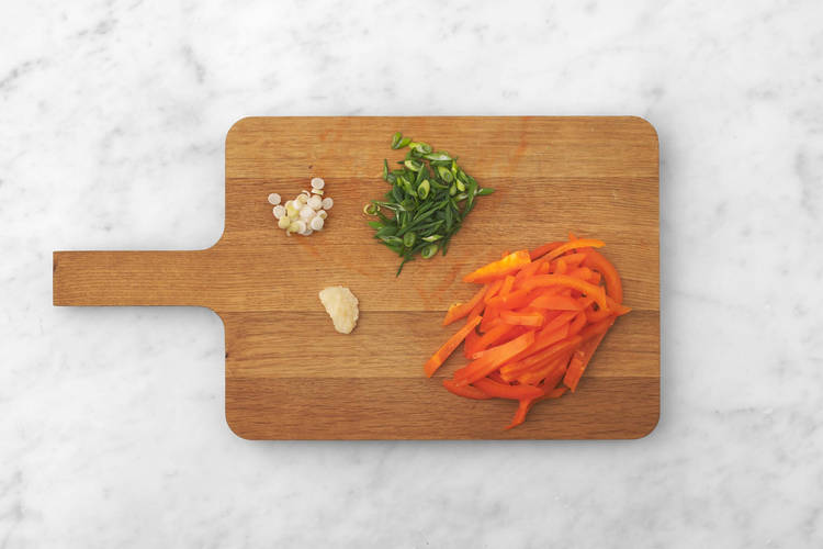 Prep and cook chicken