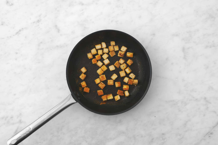 Tofu bakken