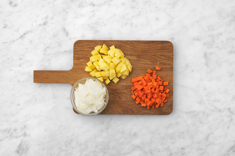 Preparare gli ingredienti