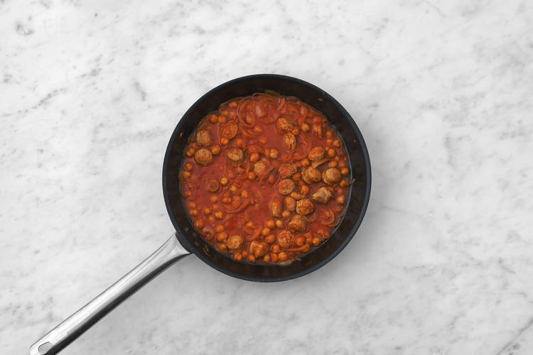 Cuocere la salsiccia