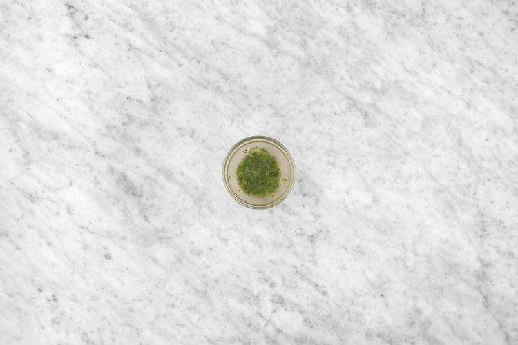 Mix the Herby Dressing