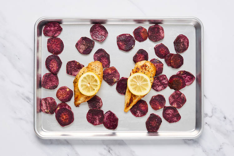 Sear and roast chicken