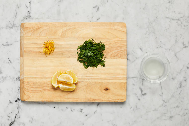 Finish prep and couscous