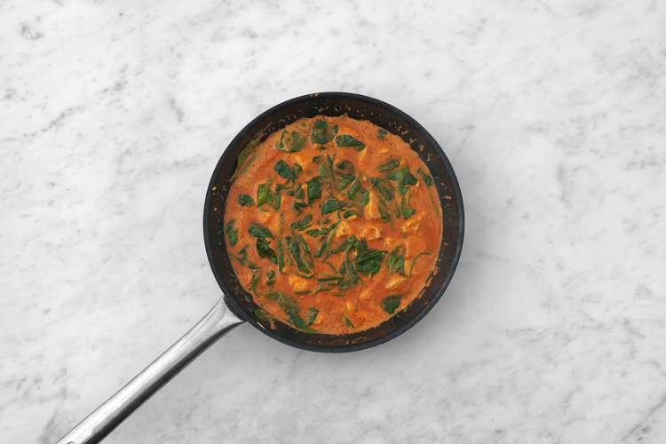 Add the Spinach