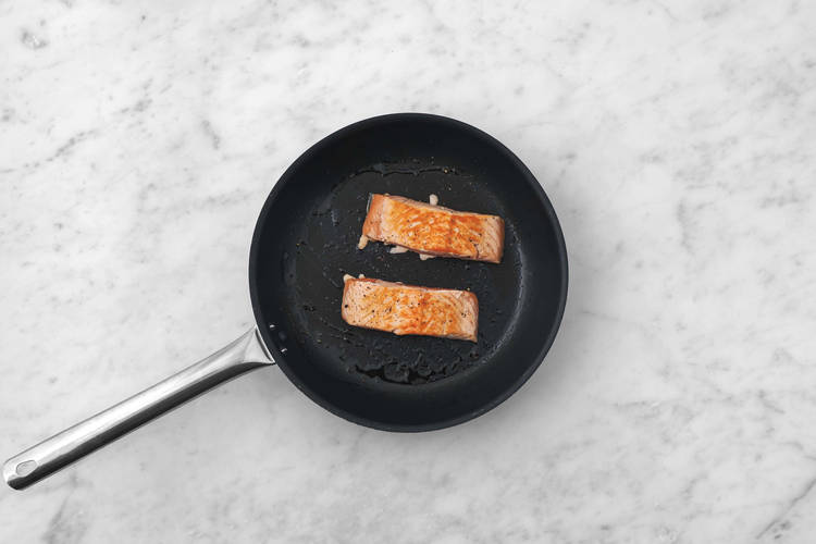 Sear the Salmon