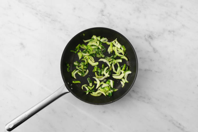Stir-Fry the Pak Choi