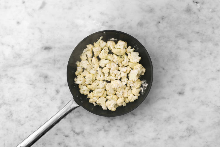 Cook cauliflower