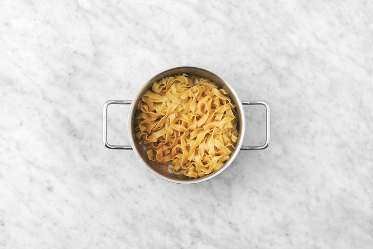 Fettuccine vollenden