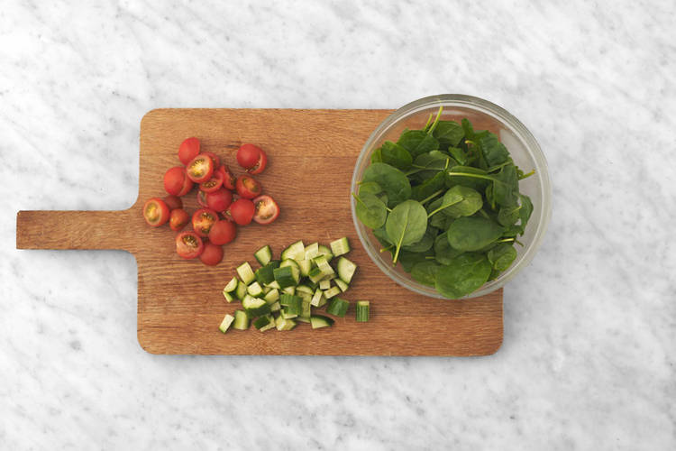 Förbered grönsaker