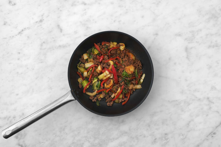 Add the Veg