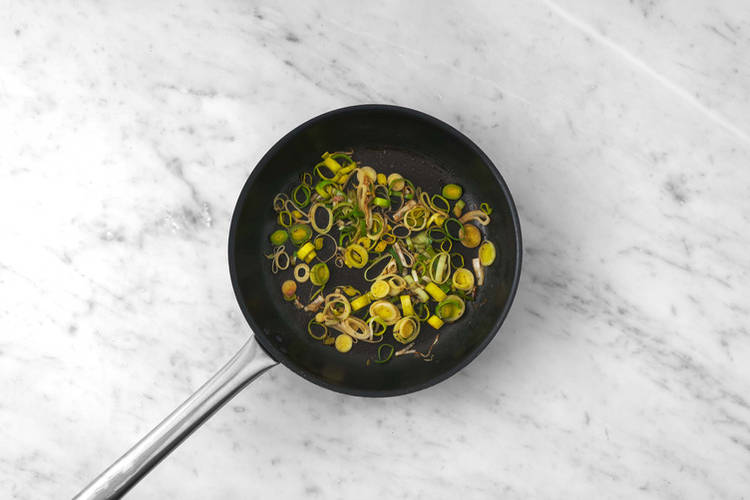 Le poireau à la poêle