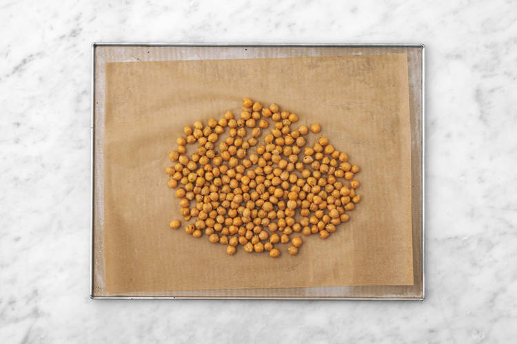 Kikkererwten roosteren